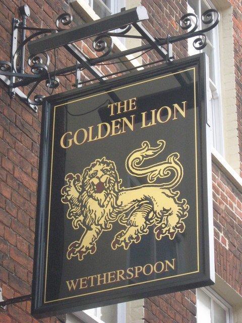 The Golden Lion Wetherspoon Rochester  Extérieur photo